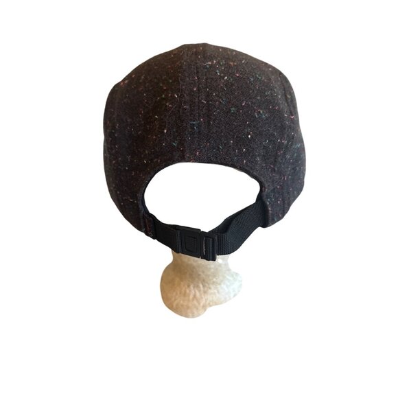 Legend Speckled Wool Blend Adjustable Cap For Adults Dark Gray With Multicolored - Picture 4 of 6